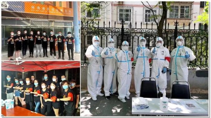 鴻坤集團志愿者支援戰疫前線工作