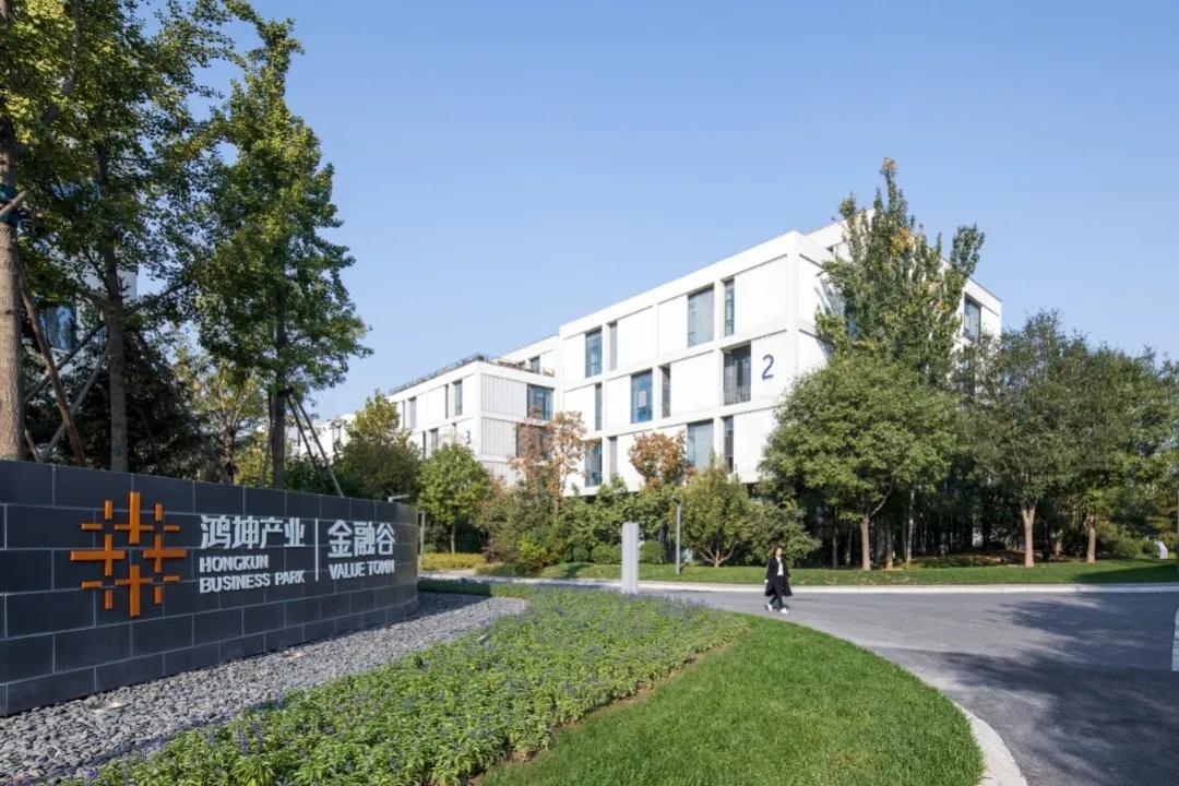 鴻坤產業園區鴻坤金融谷園區實景拍攝