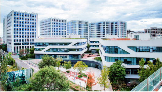 鴻坤產業園區鴻坤金融谷實景拍攝